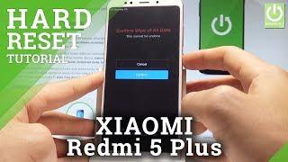 XIAOMI Redmi 5 Plus HARD RESET / Bypass Screen Lock & Fingerprint
