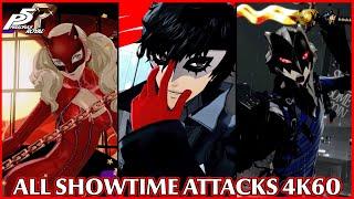 Persona 5 Royal - All Showtime Attacks 4K60FPS