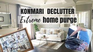 KONMARI METHOD EXTREME HOME DECLUTTER | KONDO BEFORE AND AFTER CLEAN HOME | Nesting Story