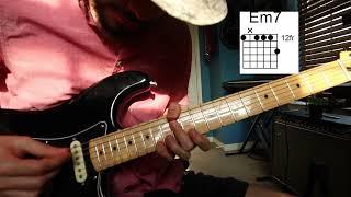 Omar Apollo - Unbothered (Guitar + Bass Tutorial)