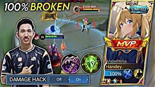 TRY BUILD VALENTINA FROM RRQ LEMON 100% BROKEN