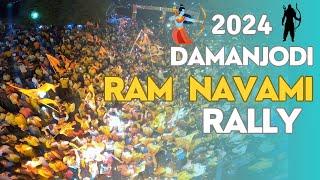 RAM NAVAMI RALLY IN DAMANJODI //MAHARASHTRA FROM DHOL BAJA // DJ FROM PIPILI // DAMANJODI 