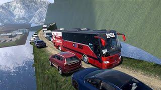 Bus Driving Challange in Most Dangers Road | Euro Truck Simulator 2 | Part-5