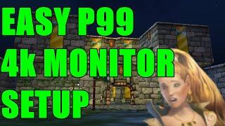 EverQuest: Project 1999 - Easy 4k Monitor Setup
