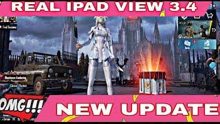 IPAD VIEW 3.4 UPDATE PUBG MOBILE TDM GAMEPLAYIPAD VIEW IN ANY DEVICE