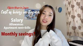 My Salary and Cost of Living in Japan|Filipino Nurse in Japan|JPEPA