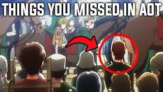 16 SECRET Things You Missed In Attack On Titan