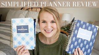 This Planner does it ALL! Full Simplified Planner Review and How I Use It!