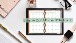 Best Daily Life Planner | Undated Daily Life Planner Walk-through