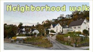 Neighborhood Extravaganza:Jaw Dropping Sights On Foot// LAST MINUTE WALKS //BERGEN //FITNESS //OCT//