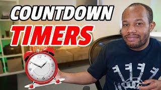 How To Add Live-Stream OBS Countdown Timer - STEP-BY-STEP TUTORIAL