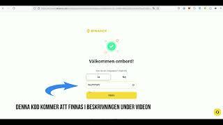 Inbjudningskod. Värvnings-id binance 2025