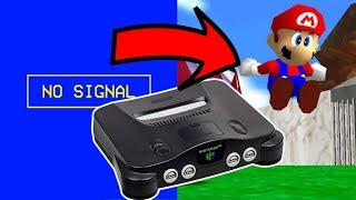 Nintendi 64 no signal fix -  N64 repair and cleaning (german)