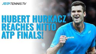 Hubert Hurkacz Qualifies For Nitto ATP Finals in Turin For First Time! | Paris 2021