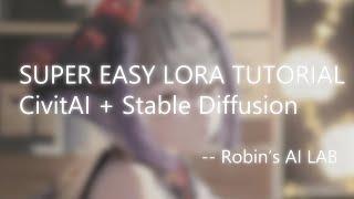 Tutorial | Learn stable diffusion + LORA in 4 minutes！