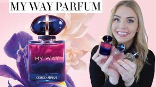 NEW GIORGIO ARMANI MY WAY PARFUM vs THE ORIGINAL PERFUME, INTENSE & FLORAL VERSIONS | Soki London