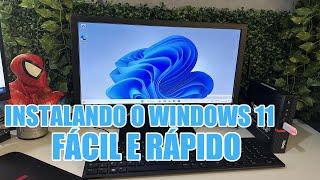 INSTALAR O WINDOWS 11 EM COMPUTADORES LENOVO/DELL FÁCIL E RÁPIDO.