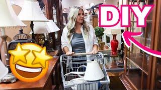 Thrifting decor to DIY