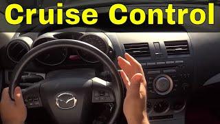 Cruise Control Tutorial And Demonstration-Driving Lesson