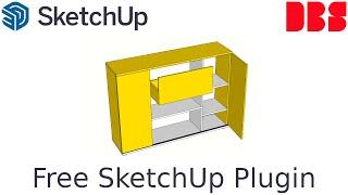 SketchUp Extension for Easy Moving Doors and Drawers in 3D Models | Free Download