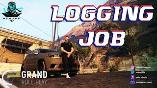 GTA V, Grand RP, Day 8 | Lets do Lumberjack   | Roleplay | Rage multiplayer Grand Roleplay  GTA5