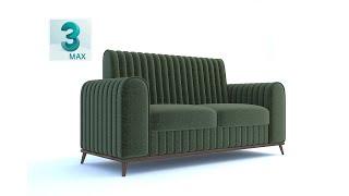 3D Modeling Sofa  (Autodesk 3ds Max)