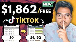 TikTok New! $1,862 Sale Free Method | TikTok Affiliate Marketing For Beginners 2024 (Hindi)