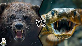 WOLVERINE VS KING COBRA - Who Would Win?