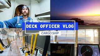 Cargo Ship Deck Officer Vlog | Life At Sea
