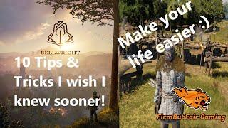 BellWright -  10 Tips & Tricks I wish I knew sooner - Beginner Tips for you and your settlement