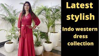 धोती स्टाइल ड्रेस| indo-western dress|dresses for girls| partywear collection