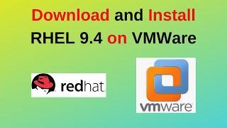 How to download and install RHEL 9.4 on VMWare Workstation in Windows 10/11 | Updated in 2024