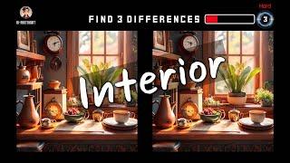 Interior(hard)-Find the Differences #5 | Ai-PhotoHunt