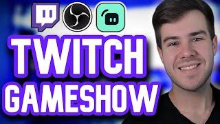 HOW TO SETUP INTERACTIVE GAMESHOWS FOR TWITCH CHAT(StreamGamesTV Guide)