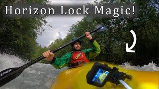 Use Horizon Leveling to Capture Better Kayaking Videos  (aka Horizon Lock)