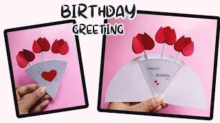️ Beautiful Handmade Birthday Gift Idea | Cute Greeting Card for Best Friend | Quick & Easy