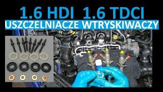 HOW TO SEAL INJECTORS 1.6 HDI TDCI.