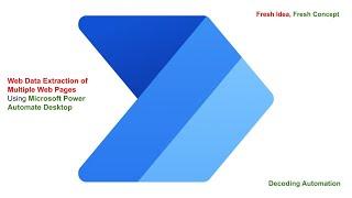 Web Data Extraction of Multiple Web Pages I Microsoft Power Automate Desktop I RPA