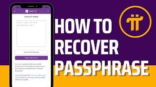 HOW TO RECOVER PI WALLET PASSPHRASE ( STEP-BY-STEP TUTORIAL)