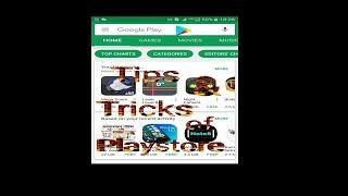 Tips & Tricks of Google play store