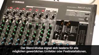 Presentation of the Mixing Console MGP Series (German Subtitles)