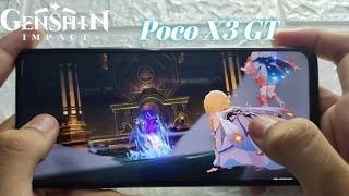 Xiaomi Poco X3 GT Genshin Impact Gaming Test Medium 60FPS