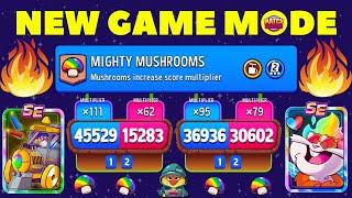 NEW GAME MODE: MIGHTY MUSHROOMS | x2 high score games | Match Masters