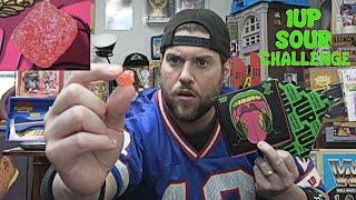 1UP SOUR Challenge (World's Most Sour Candy by FaZe Rug) | L.A. BEAST