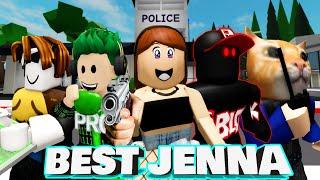 TOP BEST MOMENTS HACKER JENNA (FULL SERIES) | ROBLOX Brookhaven RP - FUNNY MOMENTS