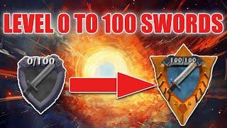 From 0 to Level 100 Swords COMPLETELY SOLO - Fast Leveling Guide - Albion Online