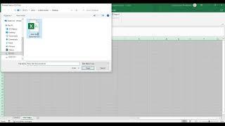 Import CSV file in excel with macro simple steps