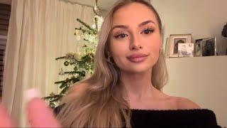 ASMR Christmas Vibes (tapping, whispers, crinkles, tracing…)