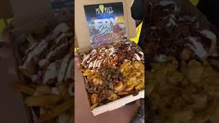 Mr Fries Man FOOD CHALLENGE! 8lbs of food in 5 min?