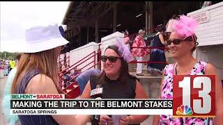 People come from far and wide to attend Belmont at Saratoga